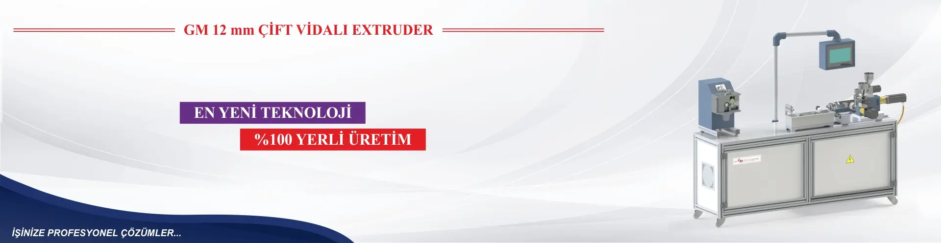 12 MM ÇİFT VİDALI EXTRUDER