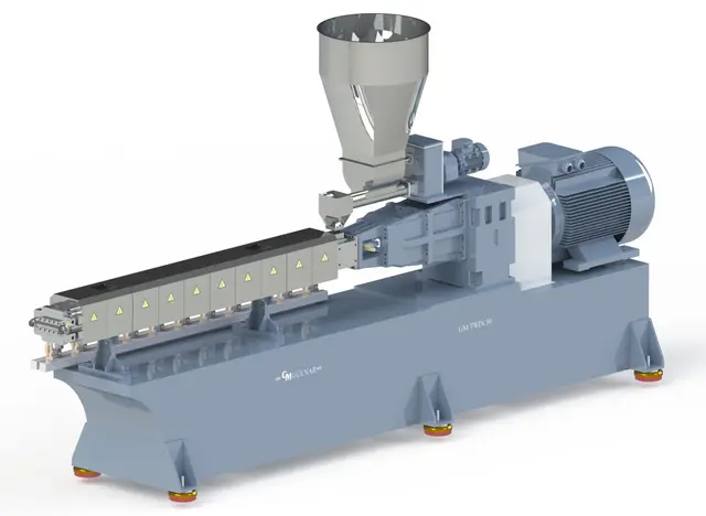 65 mm 44:1 L/D ÇİFT VİDALI EXTRUDER