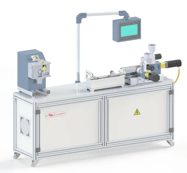 LABORATUVAR TİPİ 12MM ÇİFT VİDALI EXTRUDER
