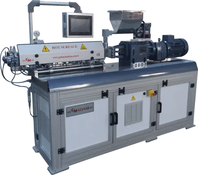 LABORATUVAR TİPİ 25MM ÇİFT VİDALI EXTRUDER